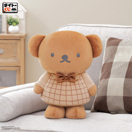 LH賞　特大サイズぬいぐるみ　ボリス　ラインチェックのお洋服／タイトーくじ ミッフィー＆ボリス Line Check Collection