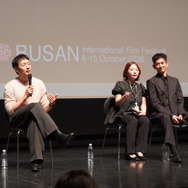 ソン・ソック、永山瑛太「プルンギル －青の道－」第31回釜山国際映画祭／photo：Ayako Ishizu