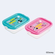 シールボックス500ml（2個入り）ミッキー＆フレンズ／レトロ 1,100円(C)Disney