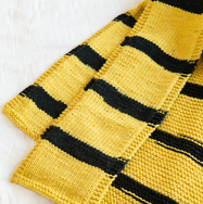 SELF-STRIPING SCARF YARN