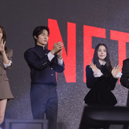 チョ・イヒョン、ユン・チャンヨン、パク・ジフ、ロモン（「今、私たちの学校は」シリーズキャスト」）Netflix Korea 10周年イベント