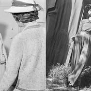 女優のロミー・シュナイダーのフィッティングに立ち会うガブリエル・シャネル（1960年）／ガブリエル・シャネル（1938年）