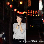 「rag ＆ bone / JEAN」広告で榮倉奈々は渋谷を舞台に撮影