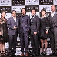 キアヌ・リーヴス＆真田広之＆柴咲コウ＆浅野忠信＆菊地凛子＆カール・リンシュ（監督）『47RONIN』／PHOTO：Ryo Uchida