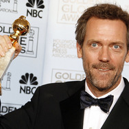 昨年のゴールデングローブ賞TVシリーズ、ドラマ部門（「Dr.HOUSE」）で最優秀主演男優賞を受賞したヒュー・ローリー　-(C) Getty Images/AFLO