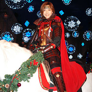 『茶々　天涯の貴妃』のクリスマスイベントで白馬に鎧姿でヴィーナスフォートに現れた和央ようか