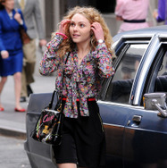 「The Carrie Diaries」（原題）撮影中のアナソフィア・ロブ -(C) Broadimage／AFLO