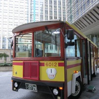 東京駅に昭和レトロなスポット登場！ 街には懐かしのトロリーバスも運行 画像
