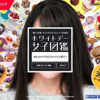 顔診断でお返しをチョイス!?「ホワイトデー女子図鑑」 画像