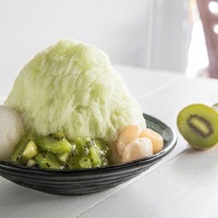 【3時のおやつ】台湾発「ICE MONSTER」がNZキウイとコラボ！ 爽やかグリーンの「キウイかき氷」登場 画像