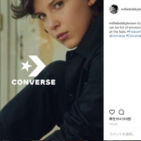 ミリー・ボビー・ブラウン、「CONVERSE」の広告キャンペーンに登場！ 画像