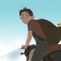 少年と飛べない小鳥がバイクで駆け抜ける…幻想的な世界映す『Away』本編映像 画像