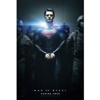 スーパーマンが逮捕!?『マン・オブ・スティール』衝撃のポスター・ビジュアルが解禁に 画像