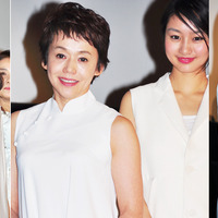 【Photoレポート】『つやのよる』忽那汐里ら美女5人が“純白”ファッションで登場 画像
