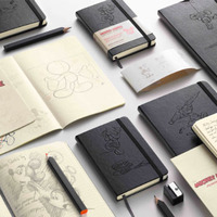 ミッキーと一緒にドローイングを楽しめる！ MOLESKINE限定版ディズニーノートブック発売 画像