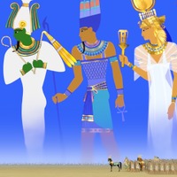 古代エジプトを非暴力で統一『古の王子と3つの花』第1話「ファラオ」本編映像 画像
