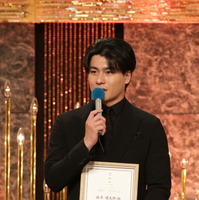 【第48回日本アカデミー賞】話題賞受賞の森本慎太郎「膝ががくがくして言葉が全部飛びました」 画像