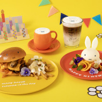 「ミッフィー」6月21日はお誕生日！テーマカフェにバースデーメニューが登場♪ 特典カードのプレゼントも 画像