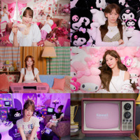 マイメロ＆クロミがお菓子作りも！LE SSERAFIM「Kawaii (Prod. Gen Hoshino)」MV公開中 画像