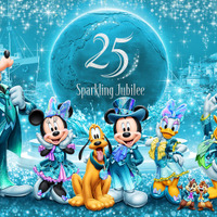 【ディズニー】25周年の祝祭は、2つのエンタメで開幕！「東京ディズニーシー25周年“スパークリング・ジュビリー”」詳細 画像