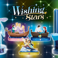 ディズニー作品の夜空を彩る！Happyくじ「Disney Wishing Stars」10月3日発売 画像
