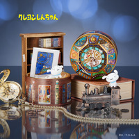 「クレヨンしんちゃんトレイン缶」が新登場！しんちゃんとシロが魔法の列車で宇宙の旅 画像