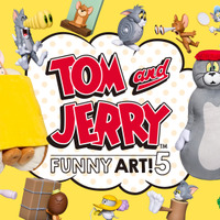 特大トム＆ジェリーぬいぐるみが特賞＆ラスト賞に！ Happyくじ「TOM and JERRY FUNNY ART!」第5弾発売 画像