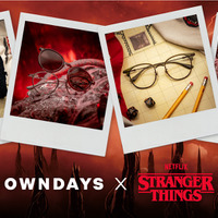 Netflix「ストレンジャー・シングス 未知の世界」×OWNDAYSのコラボコレクション登場　 画像