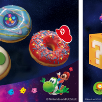 ドーナツ3種が新登場！ハテナブロックも『ザ・スーパーマリオギャラクシー・ムービー』×KKD 画像