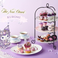 クロミのアフタヌーンティーが期間限定開催！ どくろムース＆マカロンなど登場「KUROMI Afternoon Tea at Castillian」 画像