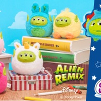 エイリアンが見つめてくる！ ディズニー・ピクサー「エイリアン リミックス」ミツメぬいコロン予約受付開始 画像