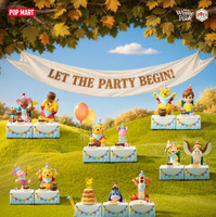 くまのプーさんたちがパーティー！POP MART「Let's Party」シリーズ、全13種で登場