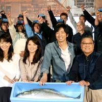 「日本人はやっぱり魚！」　史上初・築地市場で『築地魚河岸三代目』製作発表会見 画像