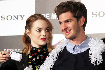 『アメスパ2』カップル、来日会見で大ゲンカ？　まるで“夫婦漫才”とファンもほのぼの 画像