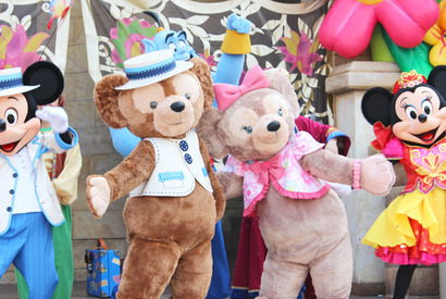 【ディズニー】世界中の春を探す“ミッキー＆ダッフィー”イベント開催！　＜シー篇＞ 画像