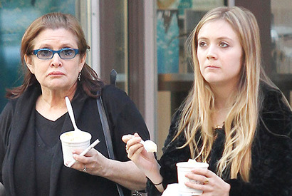 『スター・ウォーズ』レイア姫は、キャリー・フィッシャーと娘の親子で！ 画像