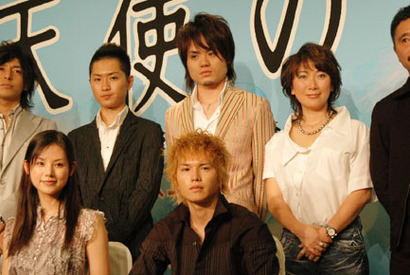 『天使の卵』小西真奈美、市原隼人、冨樫森監督、村山由佳完成報告記者会見 画像