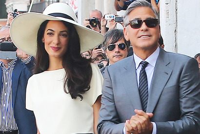 ジョージ・クルーニー、ウエディング写真からの収益を自身のチャリティに寄付 画像