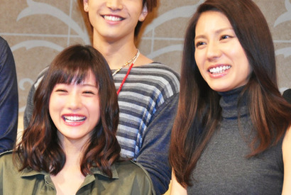 石原さとみ、上目づかいで男を誘惑？　「ディア・シスター」制作発表会見 画像