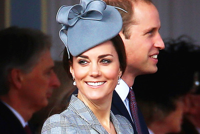 キャサリン妃、第2子妊娠の発表後初めて公務に復帰 画像