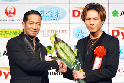 三代目JSB登坂広臣の祝福にHIRO参上！ 報知映画賞受賞に「心から光栄」 画像