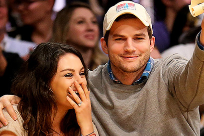 アシュトン・カッチャー＆ミラ・クニス、すでに結婚していた？ 画像