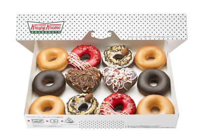 【3時のおやつ】「クリスピー・クリーム・ドーナツ」からバレンタイン限定ホットドーナツ新登場 画像