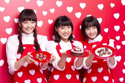 土屋太鳳・松井愛莉・広瀬すずが手づくりバレンタインスイーツに挑戦！ 画像