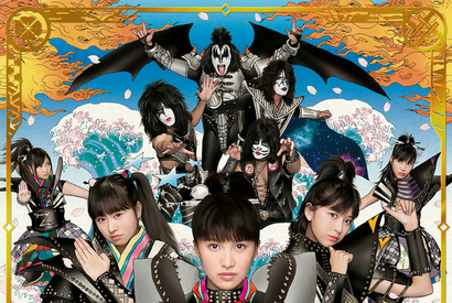 「ももクロ×KISS」、コラボジャケ写解禁！　 画像