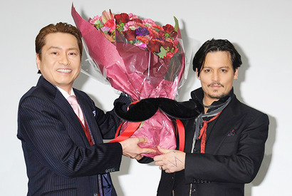 ジョニデ＆吹き替え声優・平田広明、20年越しの初対面！ 画像