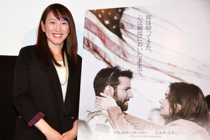 元プロテニス選手の杉山愛、女性＆アスリートの視点で『アメリカン・スナイパー』の感動を熱弁！ 画像