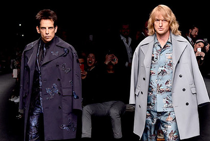 ベン・スティラー＆オーウェン・ウィルソン、パリコレにサプライズ登場！ 画像