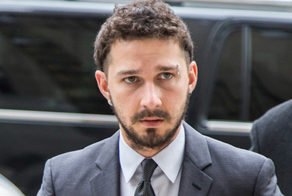 シャイア・ラブーフ、撮影中に負傷 画像