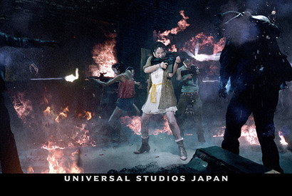 【USJ】広瀬アリスがマシンガンをブッ放す！ 「バイオハザード・ザ・リアル3」CM放映開始 画像